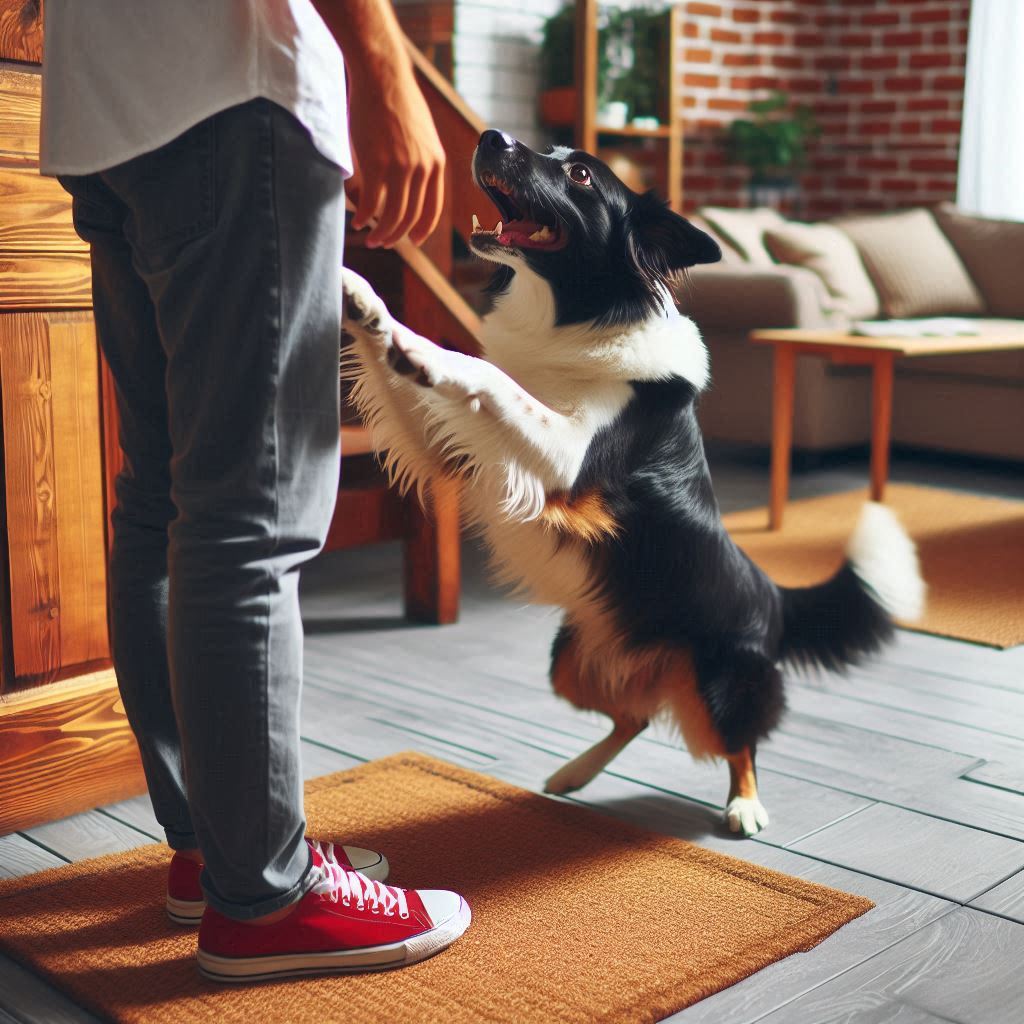 Preventing Dog Jumping Up