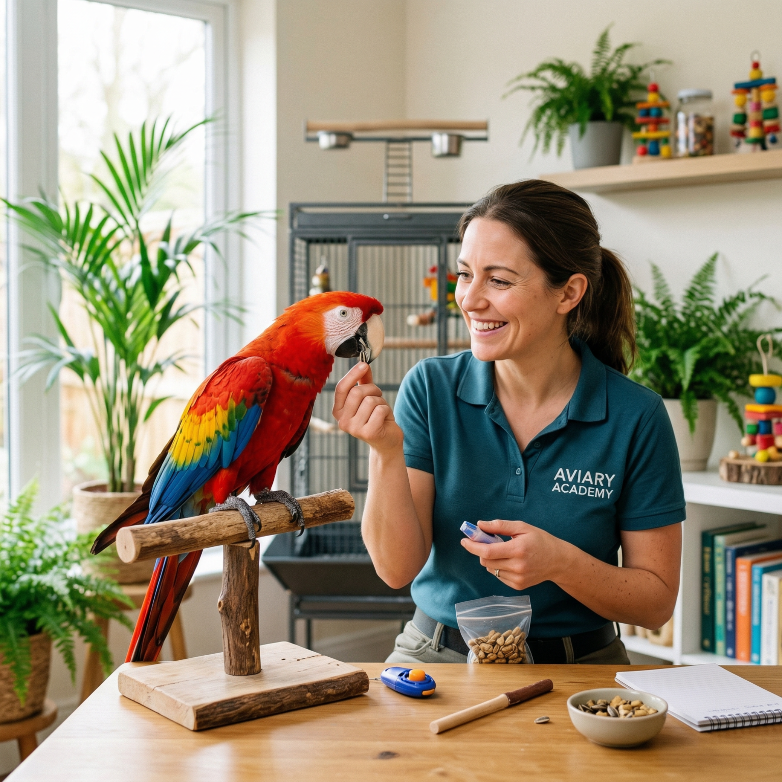 Obedience Training For Parrots - Whisker Wise